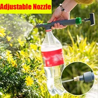 High Pressure Air Pump Manual Sprayer Adjustable Drink Bottle Spray Head Nozzle Garden Watering Tool Sprayer Agriculture Tools