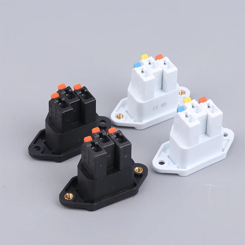 Quick Connect IEC C14 3-Pin Power Supply Socket, 250V 10A, Easy Install