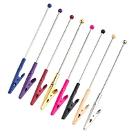 4/8Pcs Metal Wire Alligator Clip Metal Note Clip Long-Tailed Alligator Clamp Photo Holder Clip for DIY Card 2