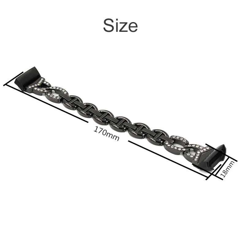 Elegant Bling Stainless Steel Wristband