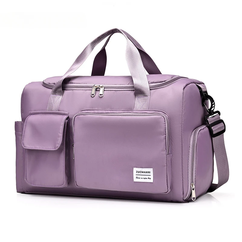 Travel Bag Luggage Handbag Women's Shoulder Bags Large Capacity Brand Waterproof Nylon Sports Gym Ladies Crossbody Bag