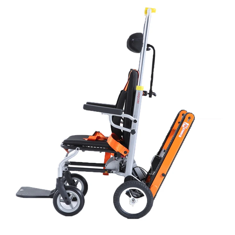 Removable portable folding crawler type electric floor climbing elderly disabled people up and down stairs electric floor climbi