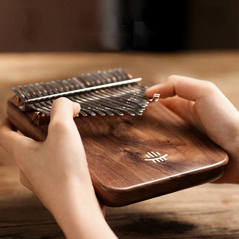 Mini 21 Tasti Bambino Kalimba Tastiera Regalo Musicale 17 Tasti Legno Portatile Musicale Natale Kalimba Strumento Musicales Tastiera Regalo