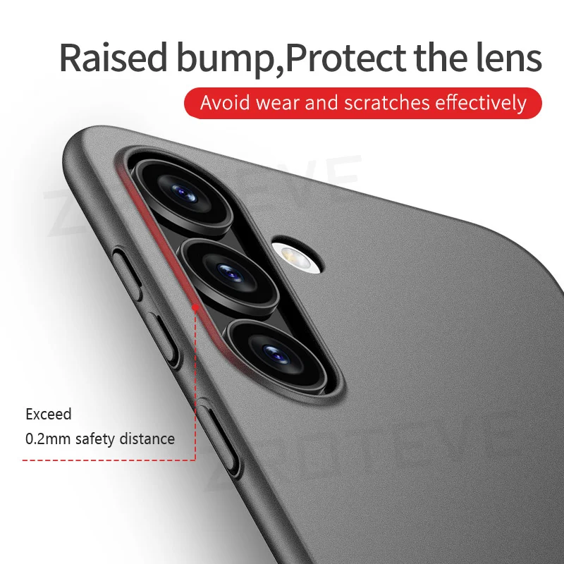 Slim Matte Hard PC Phone Case by ZROTEVE – Sleek and Durable Cover