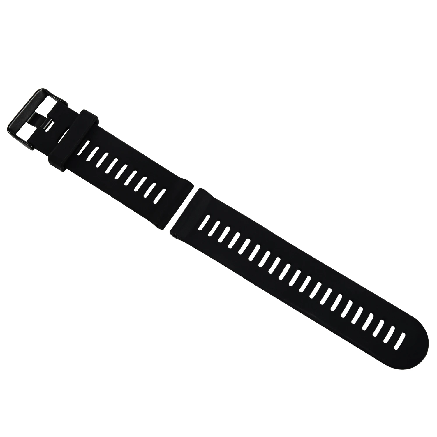 

For Garmin Fenix 3 HR Soft Silicone Strap Replacement Wrist Watch Band+Tool Kits Black