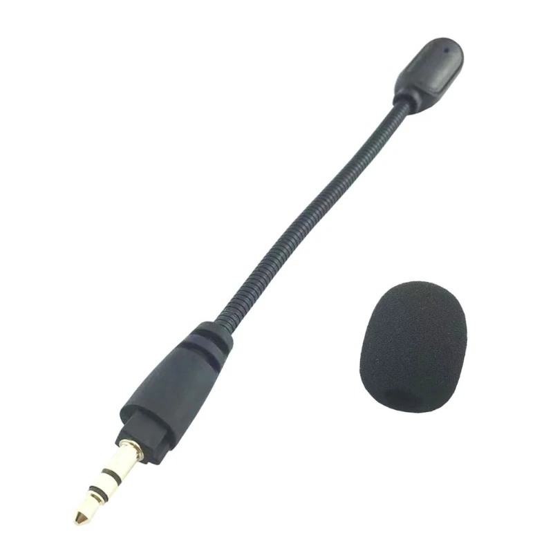 

Микрофон для игровой гарнитуры HS35 HS45 Съемная микрофонная штанга 3,5 мм