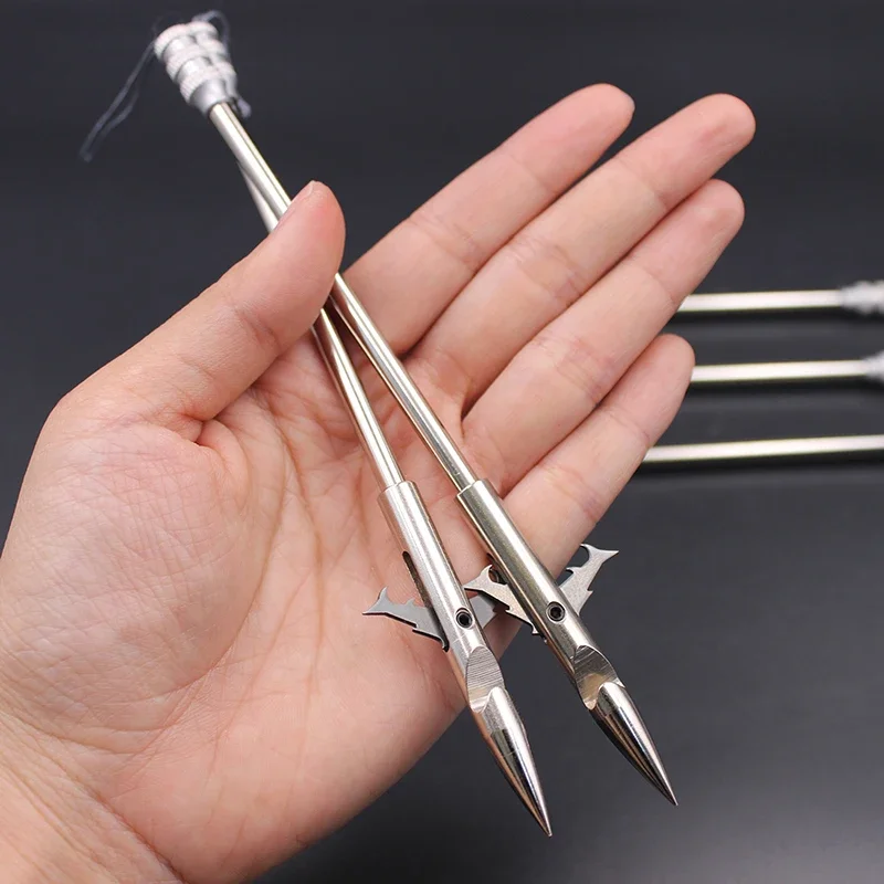 

Fishing Dart Stainless Steel Catapult Bow Fishing Dart Hunting Shooting Fish Tools Broadheads Arrowheads дротики для рыбалки