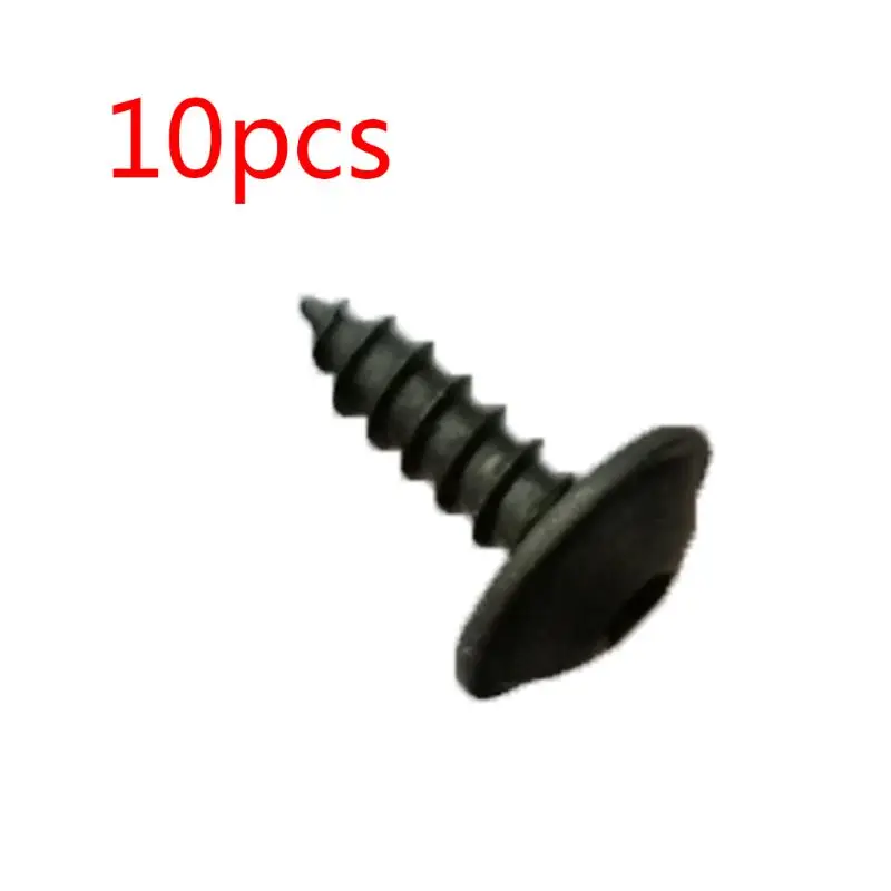Auto Fasteners 10Pcs Self-tapping Screws Durable Vehicle Repair For Golf For Passat N90974701
