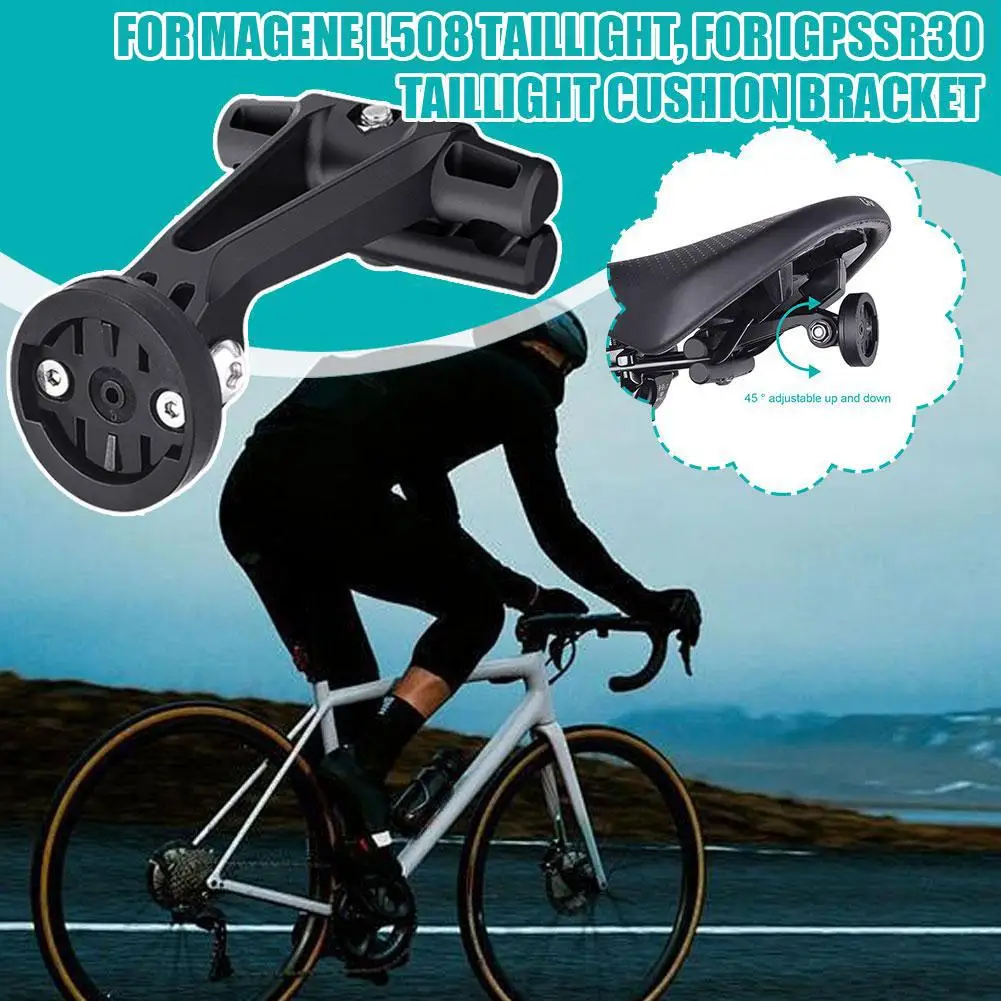 DOMEN Fahrradsattel-Lampenhalterung Fahrradsattelstützen-Halterung Rücklicht für Garmin Varia Radar Rückfahrkamera RVR315 RTL510 515 500 – Detail 10