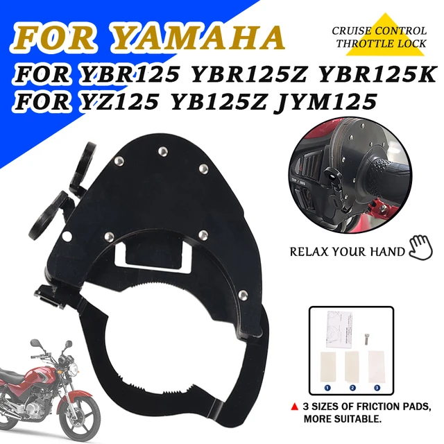 Régulateur de vitesse pour moto, guidon d'assistance, verrouillage de l' accélérateur, accessoires pour Yamaha YBR125, YBR125Z, YBR125K, YB125Z,  Yeria 125 K - AliExpress