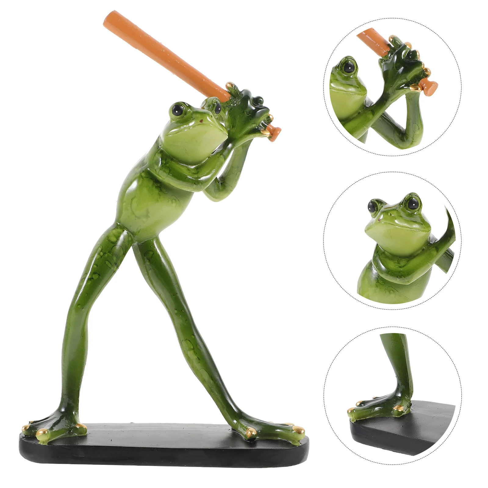 

Статуэтка лягушки, садовая статуя лягушки, планшетовая полимерная лягушка, украшение из смолы, животное, Декор