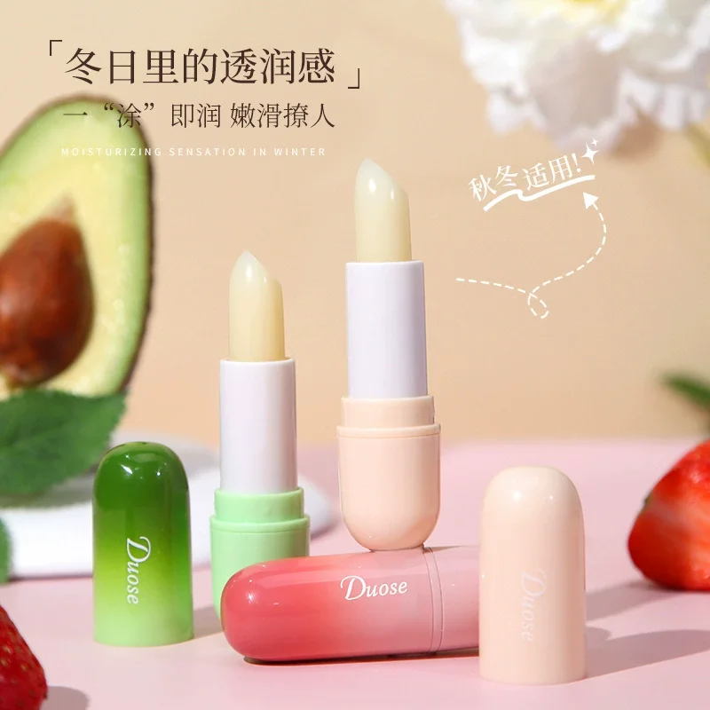 Fruits Lip Balm Sets Moisturizing Nourishing Hydrating Lipstick Kits Lips Oil Non-Greasy
