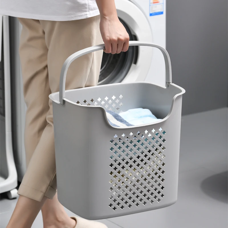 Laundry Basket Household Dolly Tub Dirty Clothes Storage Basket
