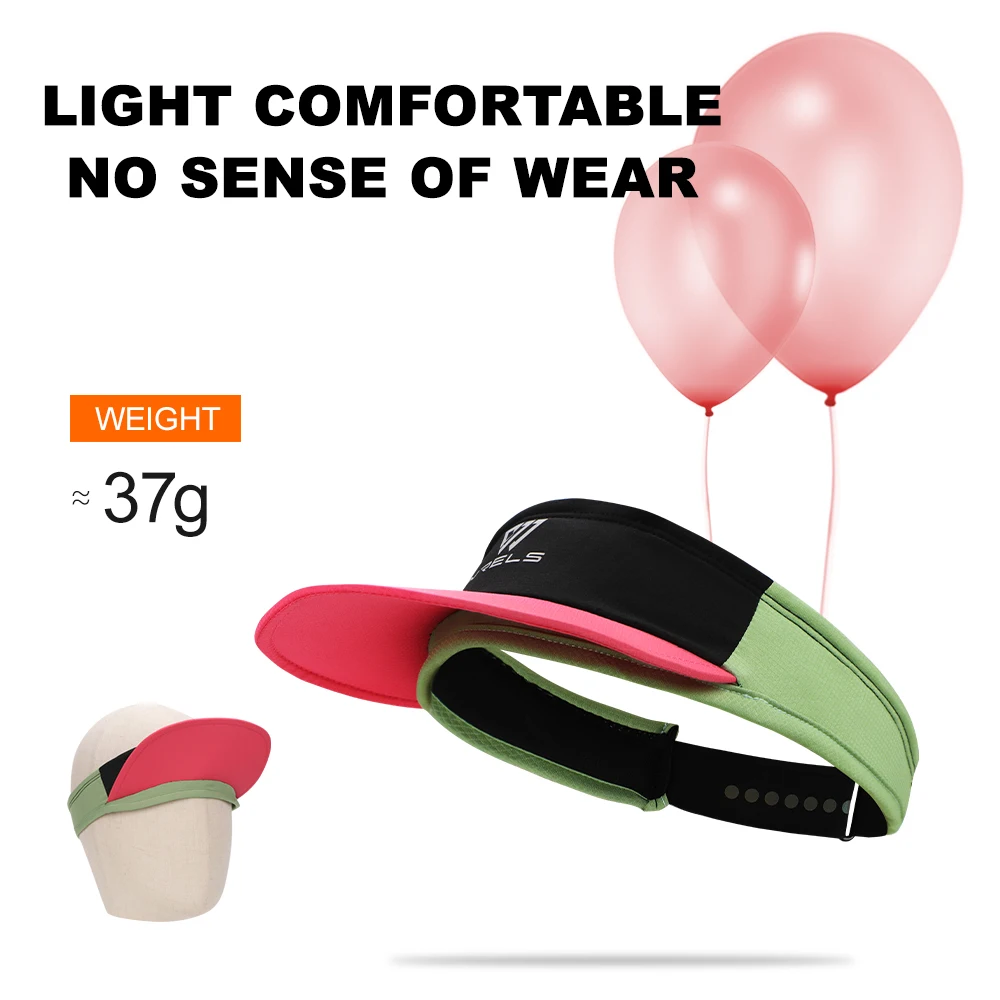 WRELS 1pc New Patchwork Color Anti-ultraviolet Hollow Cap Super Sweat-absorbing Sun Hat Fashionable Versatile Shade Sun Hat