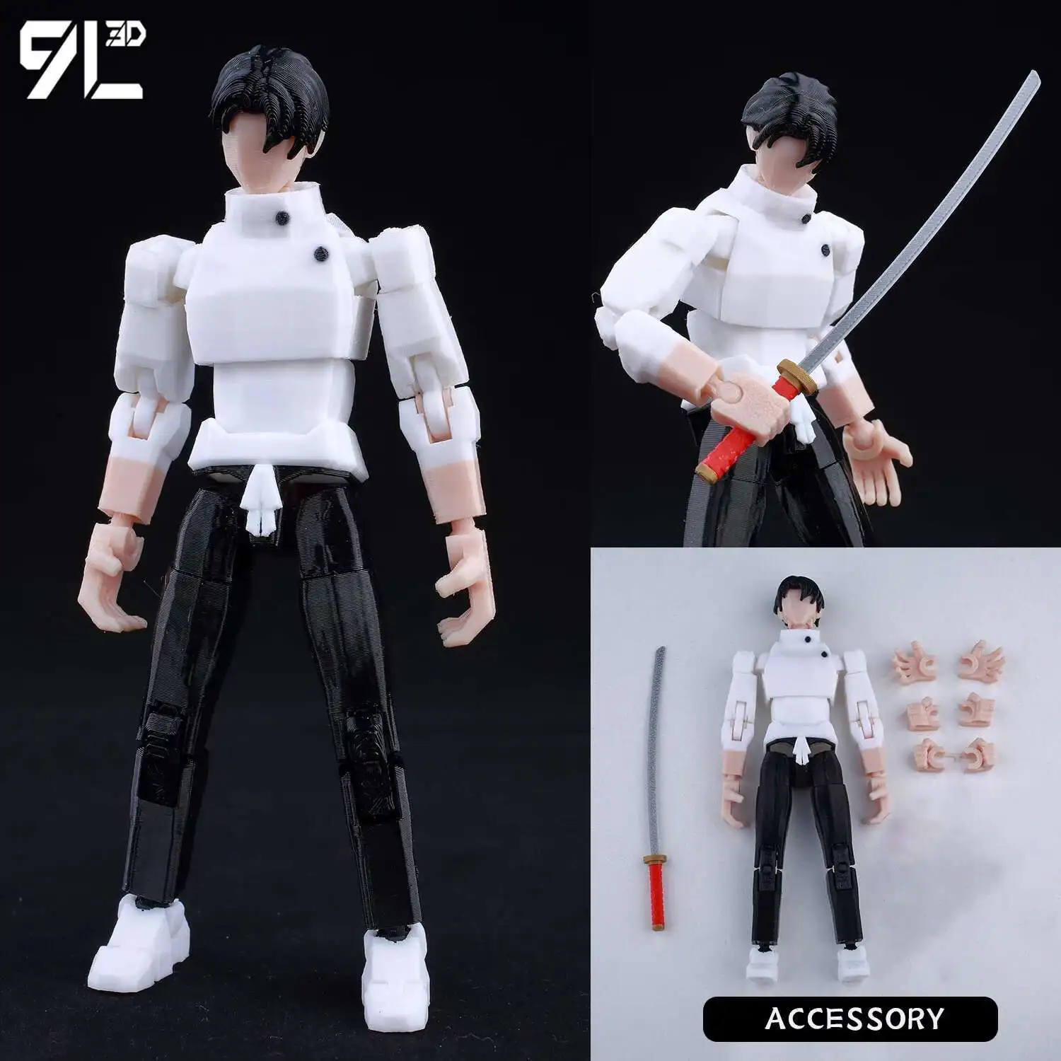 Jujutsu Kaisen Articulated Zen'in Maki & Ryomen Sukuna Collector's Figure Set