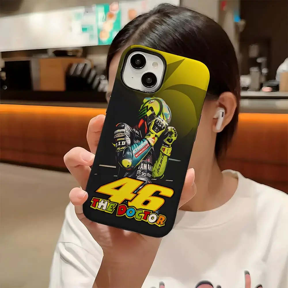 Custodia telefono Valentino Rossi 46 iPhone 16 15 13 14 12 11 14 Pro Max 15 Pro Max ecc - Foto 20 di 22