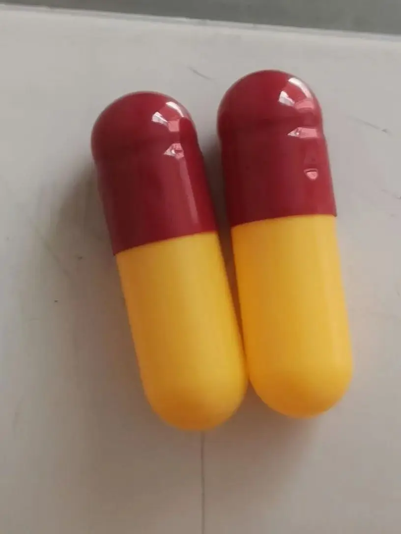 10,000pcs 0# Hard Gelatin Empty Capsules Clear Colored Capsule Case
