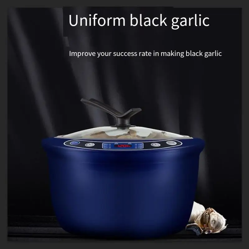 6L 110w Automatic Black garlic fermenter household DIY zymolysis pot maker 220V black garlic fermenting machine Energy saving