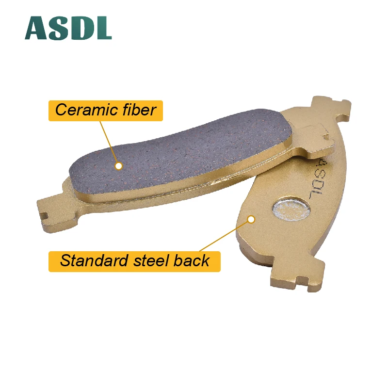 Pastiglie Freno Anteriori Moto Per Yamaha Tw 125 2008 F Tw 200 1991-1998 F Tw 225 E 2002-2003 F Xt 250X2006-2008 Serrow 250 At115