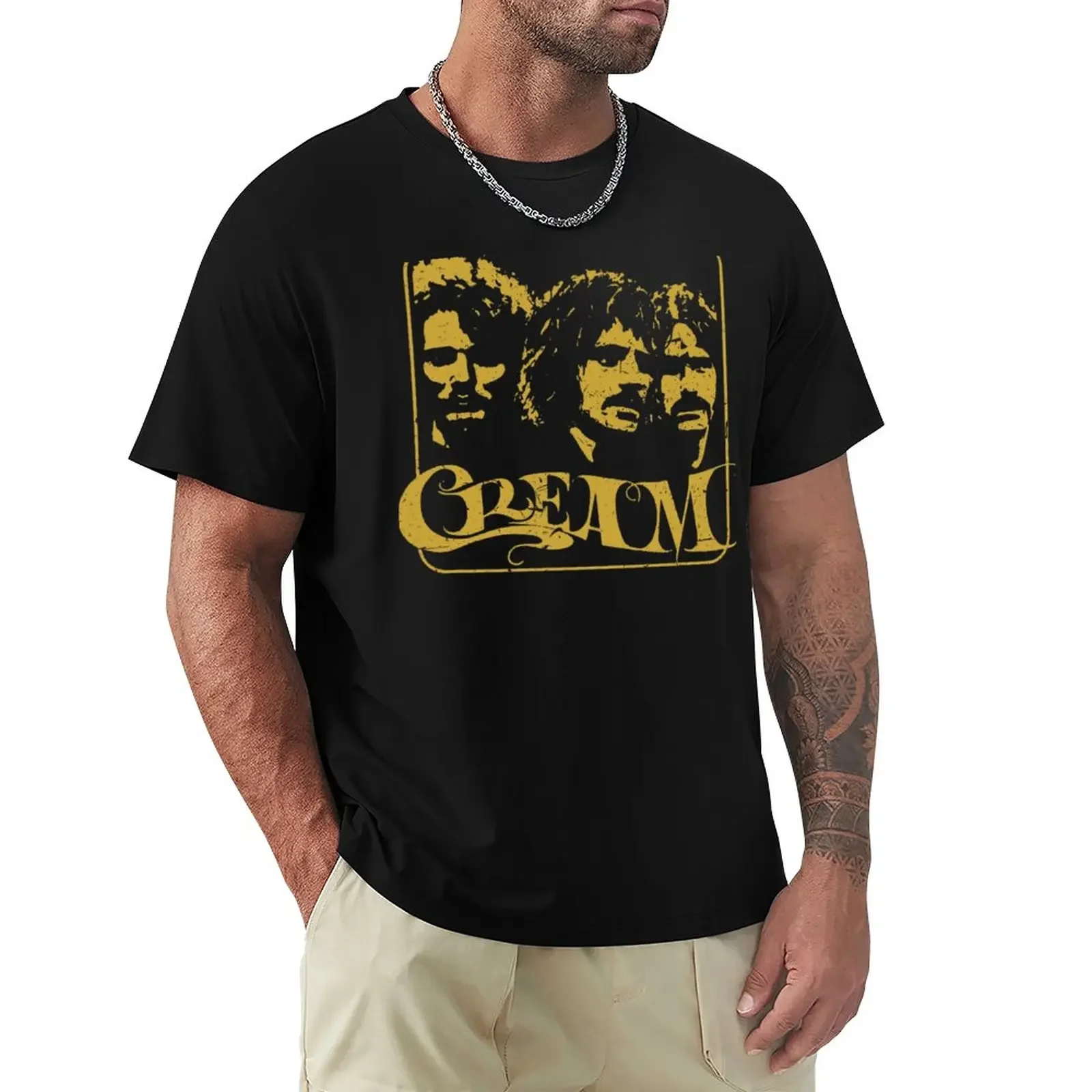 Cream Band,The Cream Band, Cream, Band T-Shirt customs boys animal print fruit of the loom mens t shirts