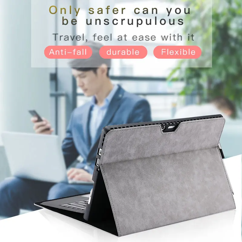 ARDISSI Case Cover for Microsoft Surface Pro 9 8 7 Plus 6 5 4 X Go 3 2 Sleeve Bag Stand Holder Shockproof Flip Folded Protecter