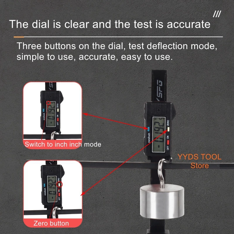 

Arrow Deflection Tester Bow Archery Precision Tuning Shooting DIY Bow Tuning Tools Arrow Tail Angle Adapter