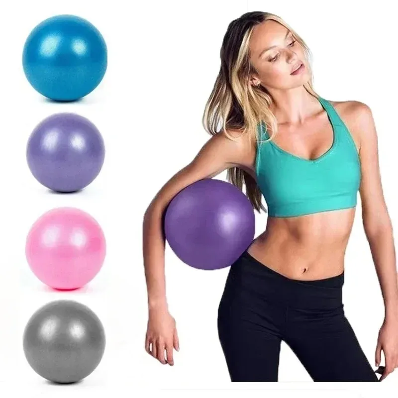 Yoga Ball New 25cm Pilates Exercise Gymnastic Fitness Ball Balance Gym Fitness Yoga Core Indoor Training Equipment