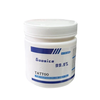 Crema per tatuaggi Goosica blu al 99,9% per trucco permanente Microblading Piercing Corpo Bellezza Sopracciglio Labbra Liner Crema ausiliaria 500g