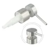 304 Stainless Steel Hand Liquid Soap Pump Dispenser Head Nozzle Fits 25mm Bottle Mouth Soap Shampoo Dispenser Accessories 6
