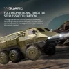 New 1:16 6WD Armored RC Car Simulation Military Transport Truck 360° Stunt High-speed Climbing 2.4G Remote Control Model Boy Toy 3