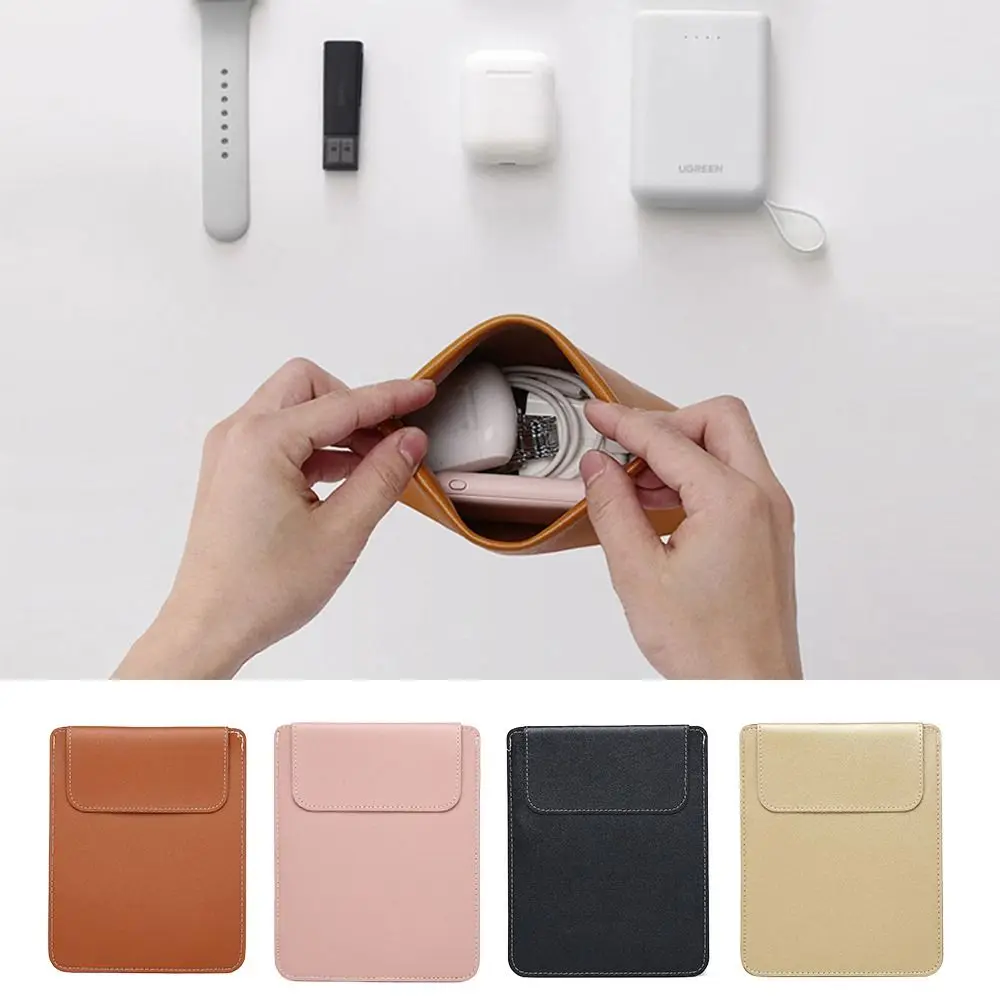 Premium PU Leather Laptop Sleeve - Ultra-Thin Shockproof Protective Pouch