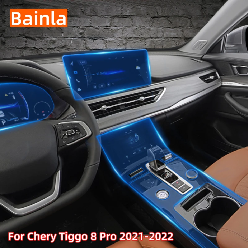 

Car Interior Center console Transparent TPU Protective Film Anti-scratch Repair film For Chery Tiggo 8 Pro 2021-2022 Accessories