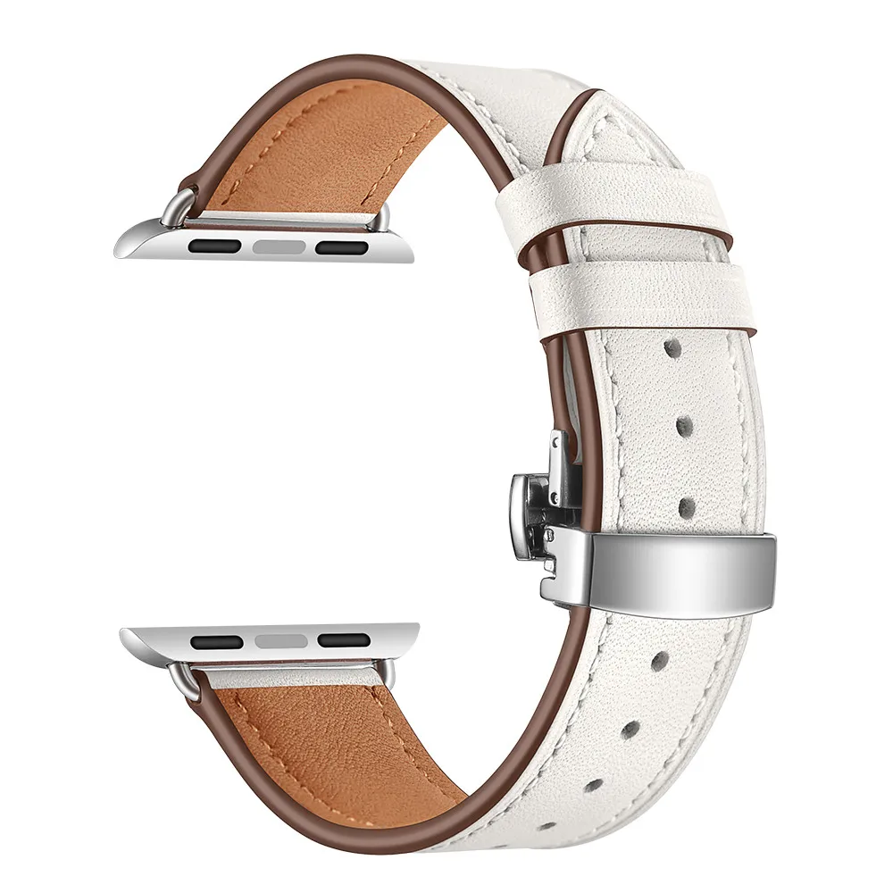 Premium Leather Watch Straps - Elegant Wristband Bracelet