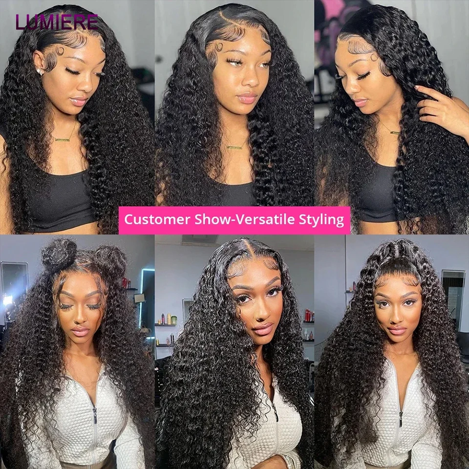 8-40" Afor Kinky Curly Human Hair 3/4 pcs Bundles Deal Brazilian Raw Hair Weave Bundle Virgin Human Hair Extensions Double Weft 6