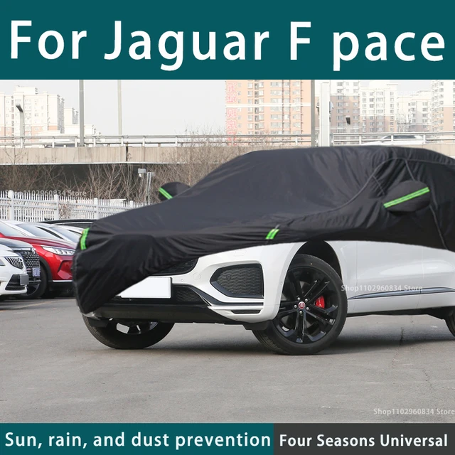 For Jaguar F Pace 210T Full Car Covers Outdoor Uv Sun Protection Dust Rain  Snow Protective Car Cover Auto Black Cover - AliExpress