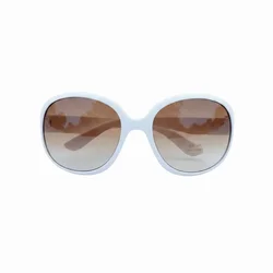 Unisex Classic Retro Vintage Oversized Sunglasses - Fashionable Round - Faced Shades (8)