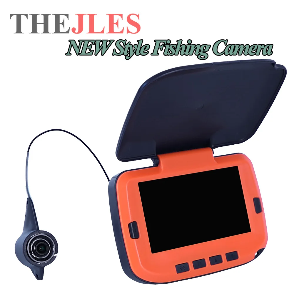 THEJLES Video Fish Finder 4.3 Inch ColorLCD Monitor Camera Kit Winter Underwater Ice Fishing Manual Backlight Boy/Men's Gift