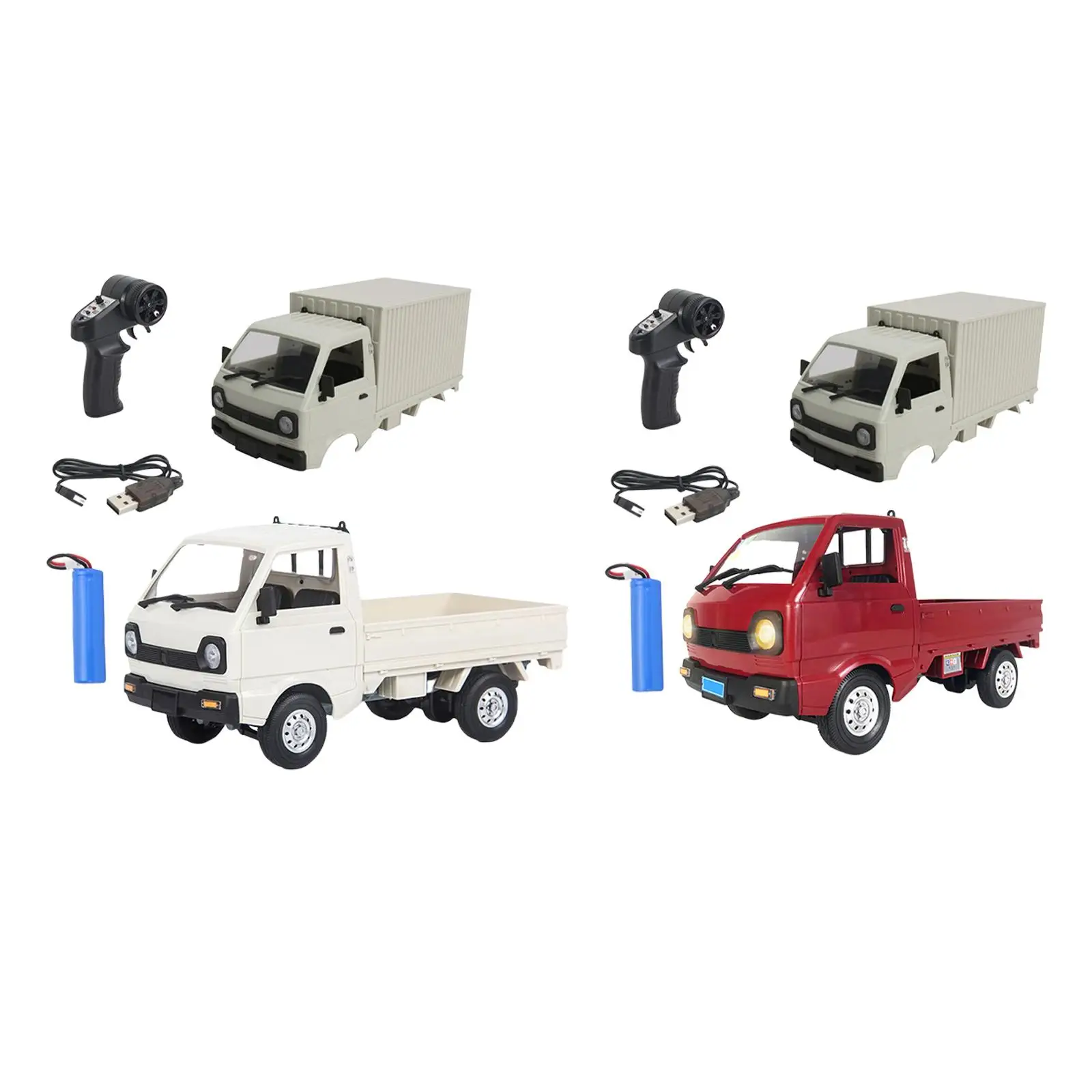 

1:16 D12 Mini RC Car Vehicles Toys Remote Control Car Pickup Truck Crawler 4WD for Boys Adults Children Kids Birthday Gifts