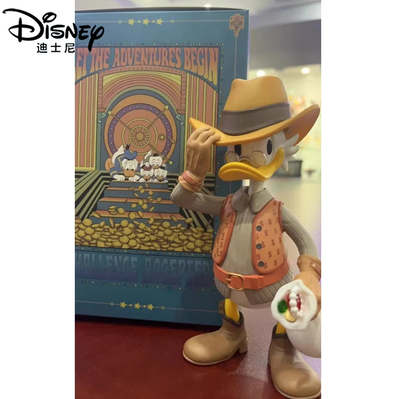 

Spot New 15cm Genuine Disney Figure Cartoon Tidal Suit Doll Toy Birthday Gift Adult Cute Cool Fashion Donald Duck Scrooge