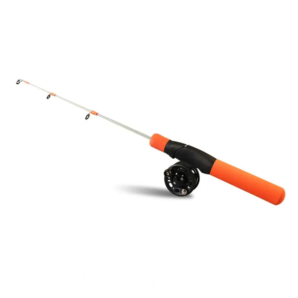

Retractable Fishing Pole Ultralight Telescopic Ice Fishing Rod Ergonomic Handle Portable Travel Gear for Anglers