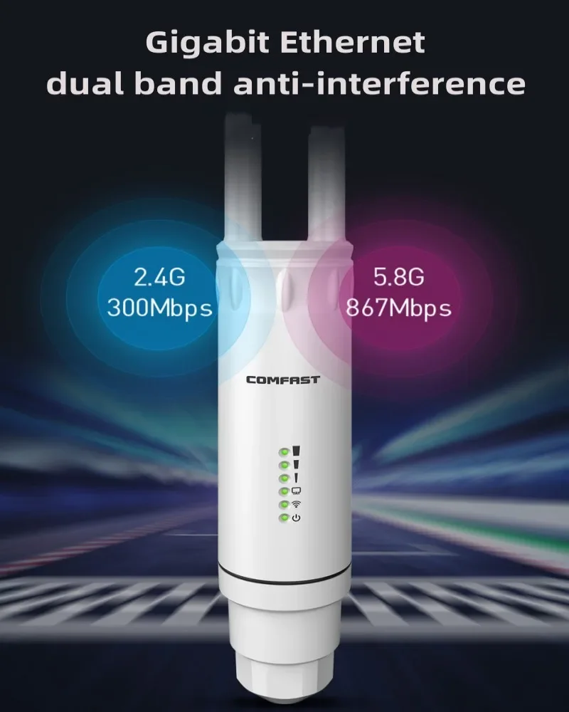 Antenne amplificateur de signal wifi exterieur : 1500M Web-catcher - sans  routeur