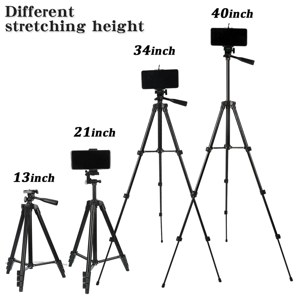 Light Stand Photography Portable Tripod 1/4 Screw Softbox LED Ring Light Phone Camera Laser Level Projector foldable tripod camera tripod light stand