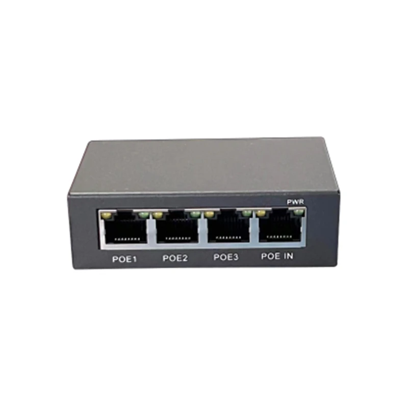 4 Ports Full Gigabit PoE Extender/repeater 2