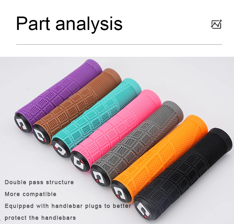 ODI SG1 MTB Weiche Silikon Griffe Fahrrad Lenker Grip Zwei-weg Anti-rutsch Schock Absorbieren Griff Abdeckung Fahrrad Universal zubehör – Detail 6