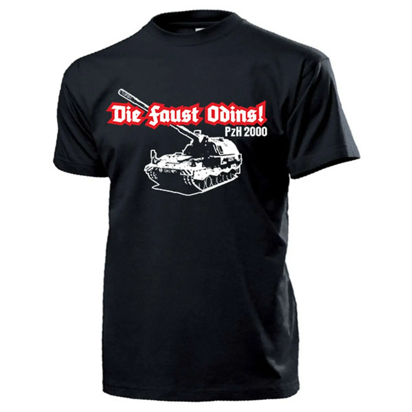 Pzh 2000 Die Faust Odins Tank Howitzer Tank-T-Shirt #13336