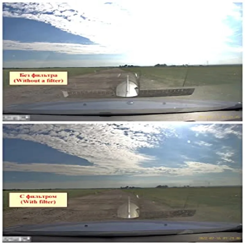 For DDPAID Dash Cam dedicated CPL polarizer, DDPAI Dash Cam sticker to install electrostatic film, car DVR accessories