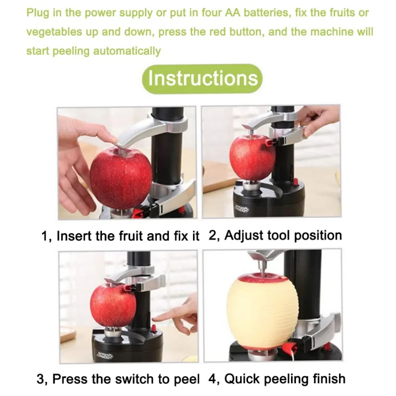 Universal Automatic Peeler Potato Fruit Apple Veg Peeling Machine