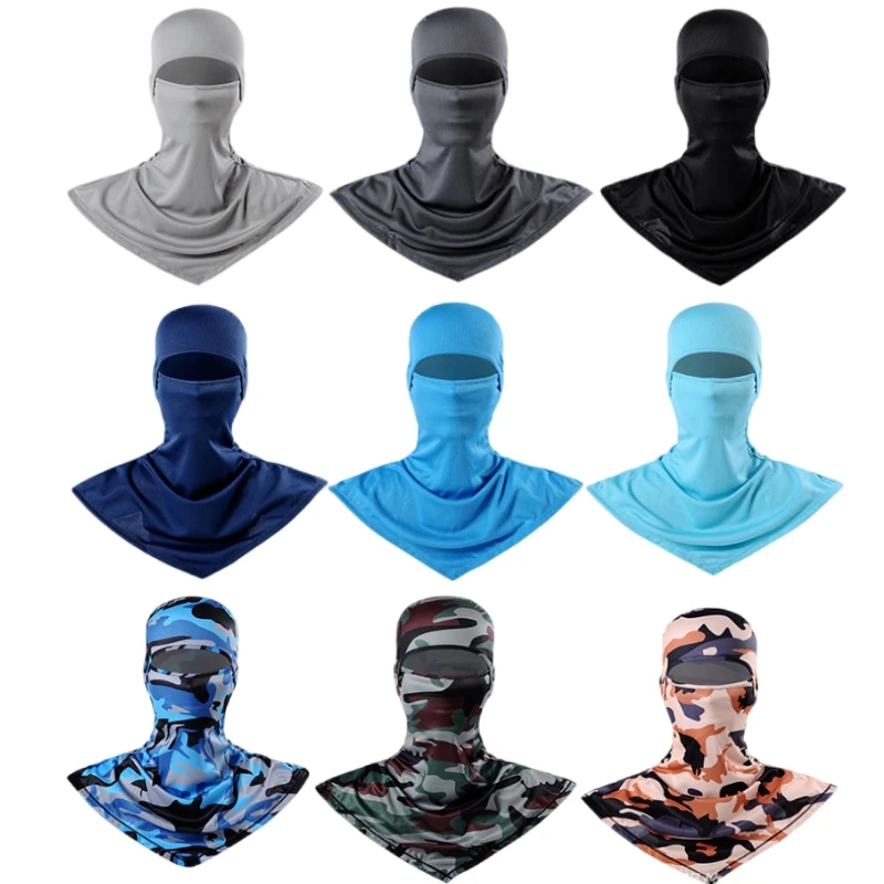 사이클링 마스크 LOOGDEEL UPF50 + 자외선 차단 아이스 실크 3D 페이스 마스크 여성용, 사이클링 자외선 차단 통기성 반다나, 사냥 러닝 스포츠 마스크 스카프 9 태양 및 UV 차단 전술 마스크, 발라클라바, 페인트볼, 사이클링, 하이킹 스카프, 낚시, 스키 마스크, 통기성 긴 목 커버