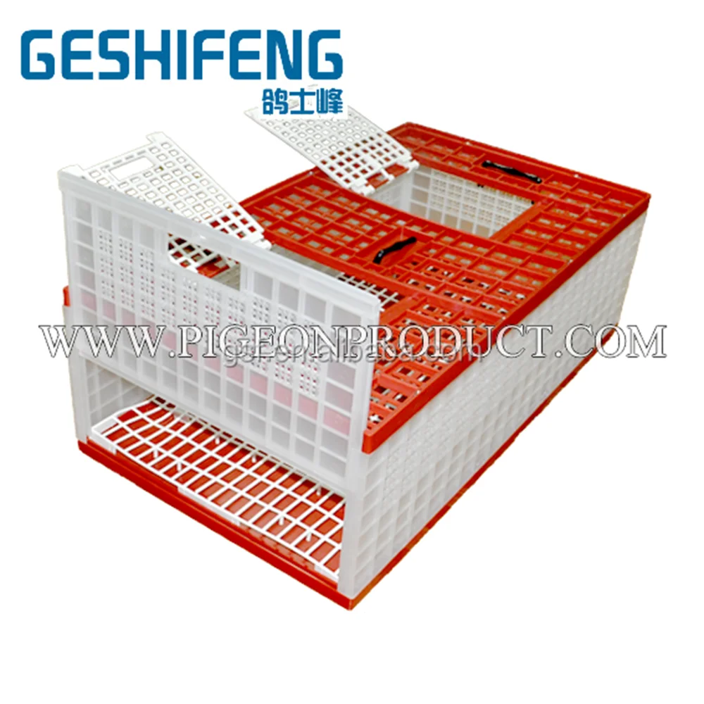PlasticPigeonCrateChickenBirdPigeonDetachableTransportCages
