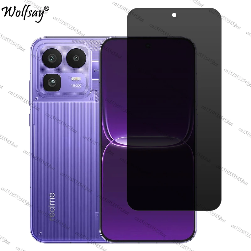 Enhanced Privacy Tempered Glass Screen Protector with Camera Shield